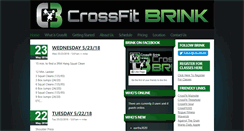 Desktop Screenshot of crossfitbrink.com